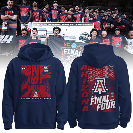 Arizona Men’s Basketball 2026 Final Four Locker Room Hoodie