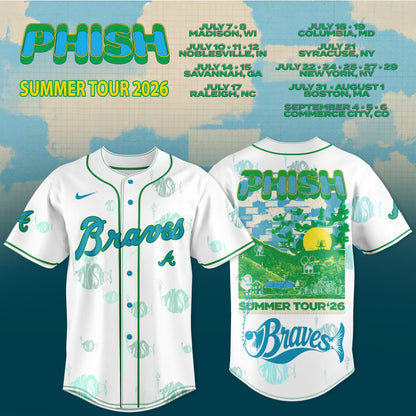 .Baseball x Phish Summer Tour 2026 Limited Jersey