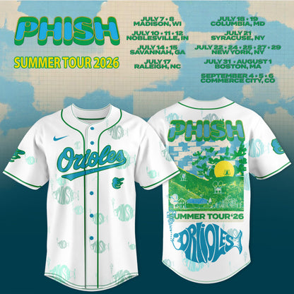 .Baseball x Phish Summer Tour 2026 Limited Jersey