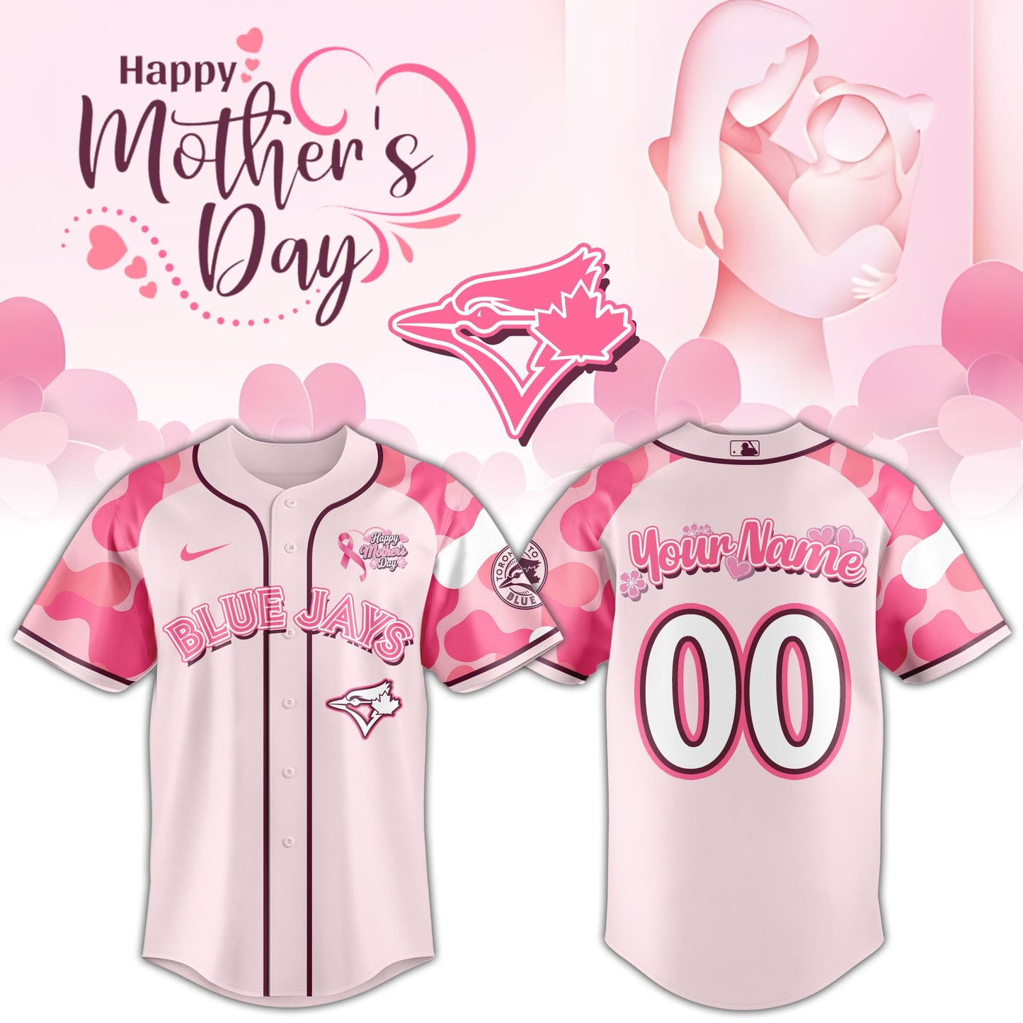 .Baseball x Sepcial Mother’s Day Limited Edition Jersey