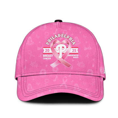 Philadelphia Phillies Special Breast Cancer Awareness Month Limited Edition Jersey