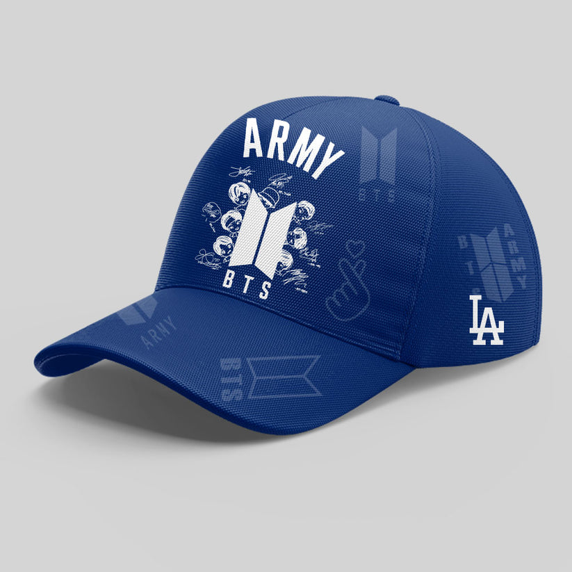 Army BTS x Los Angeles Dodgers T-Shirt