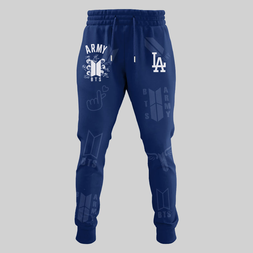 Army BTS x Los Angeles Dodgers T-Shirt