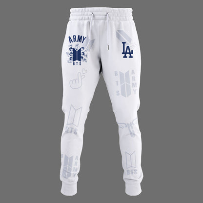 Army BTS x Los Angeles Dodgers T-Shirt