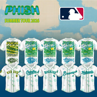 .Baseball x Phish Summer Tour 2026 Limited Jersey