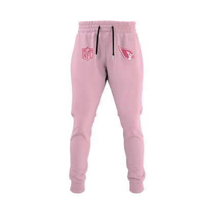 Wear It Pink 2025 - Arizona Cardinals Breast Cancer Awareness Edition Hoodie