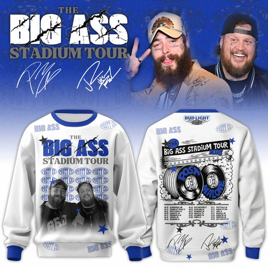The BIG ASS Stadium Tour Post Malone Limited Edition Sweatshirt