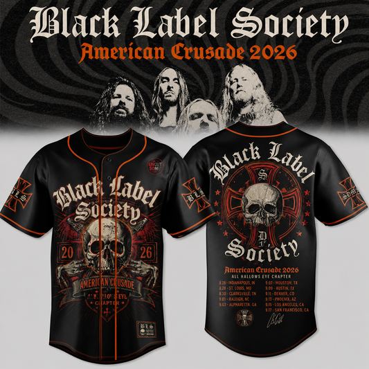 Black Label Society – “American Crusade” Tour Jersey