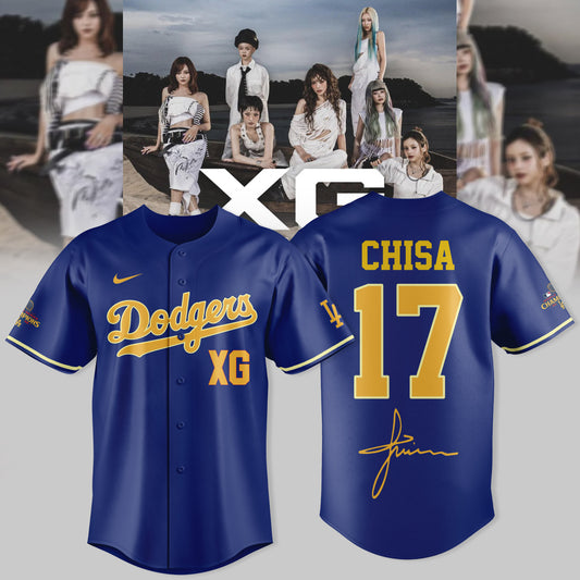 _”XG WORLD TOUR: THE CORE” Jersey Baseball
