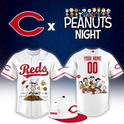 Baseball x Peanuts Night Limited Custom Jersey