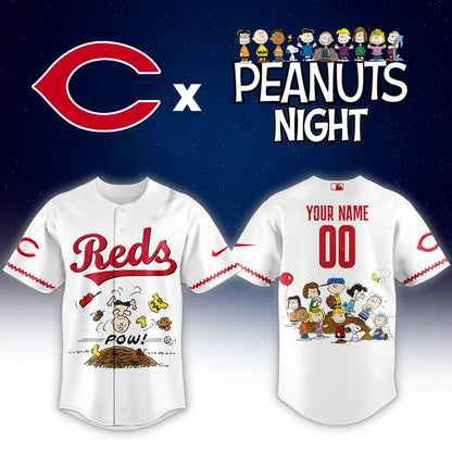 Baseball x Peanuts Night Limited Custom Jersey