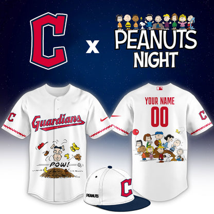 Baseball x Peanuts Night Limited Custom Jersey