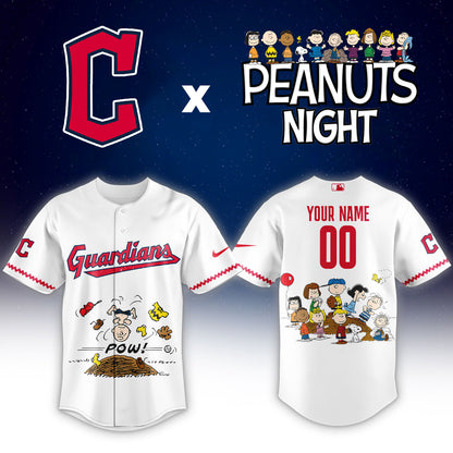 Baseball x Peanuts Night Limited Custom Jersey