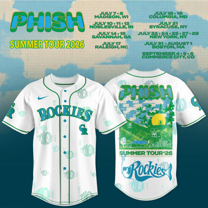 .Baseball x Phish Summer Tour 2026 Limited Jersey