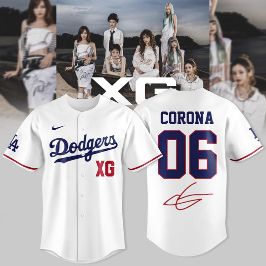 _”XG WORLD TOUR: THE CORE” Jersey Baseball