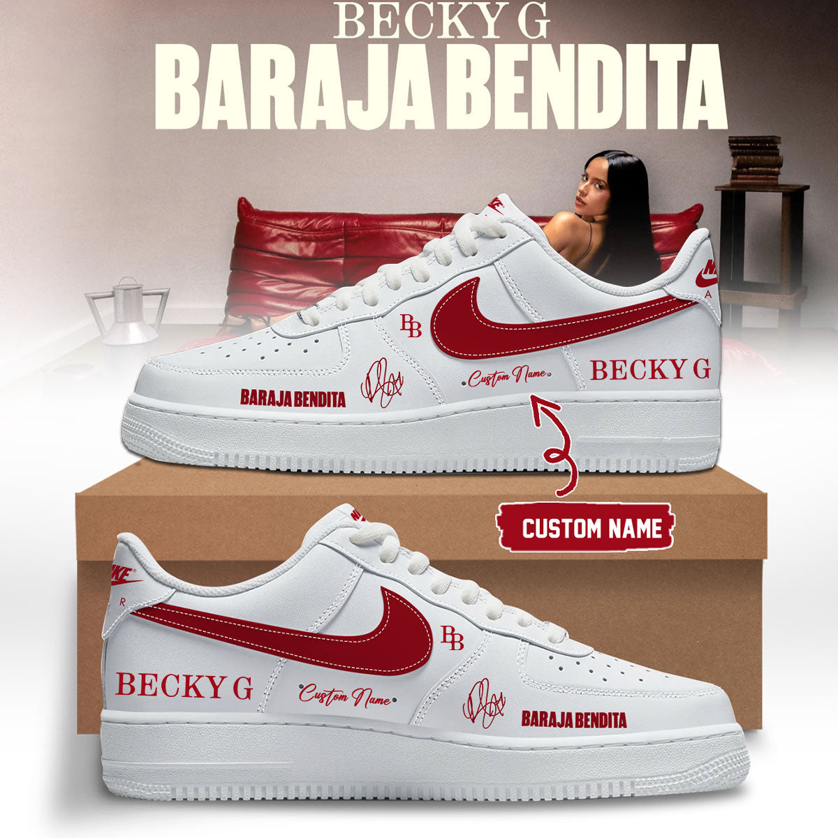 ,Becky G – Baraja Bendita Signature Limited Edition Shoes