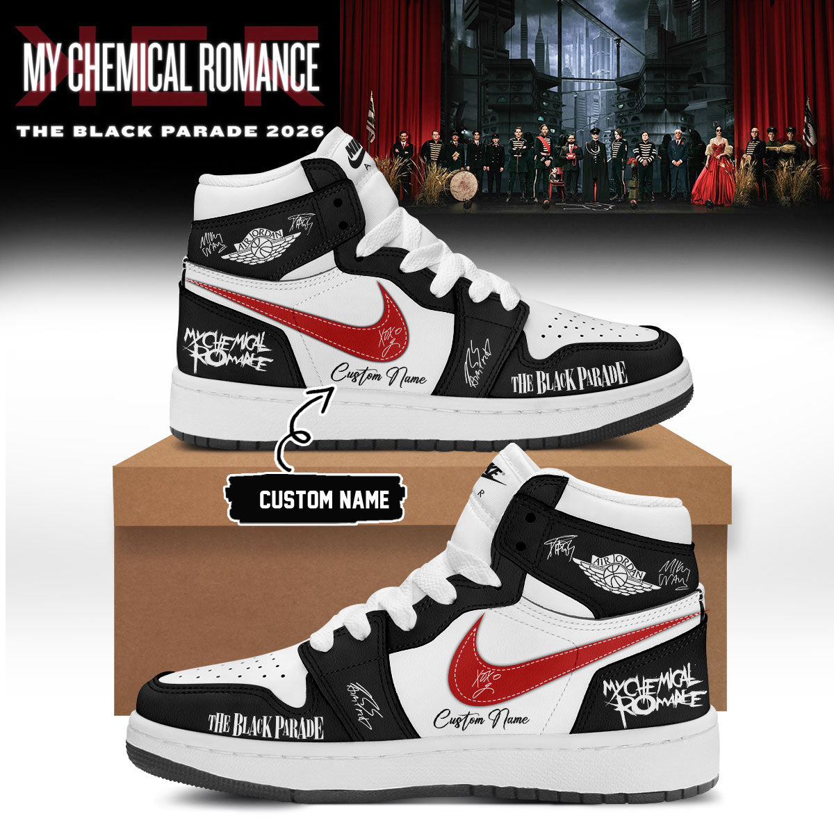 .MCR New Merch Shoes