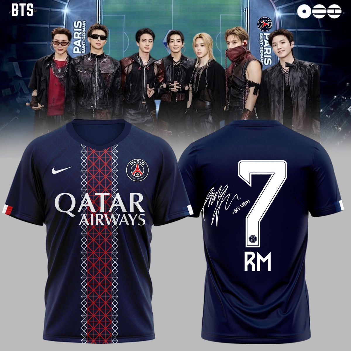 ,BTS x Paris Saint-Germain Jersey