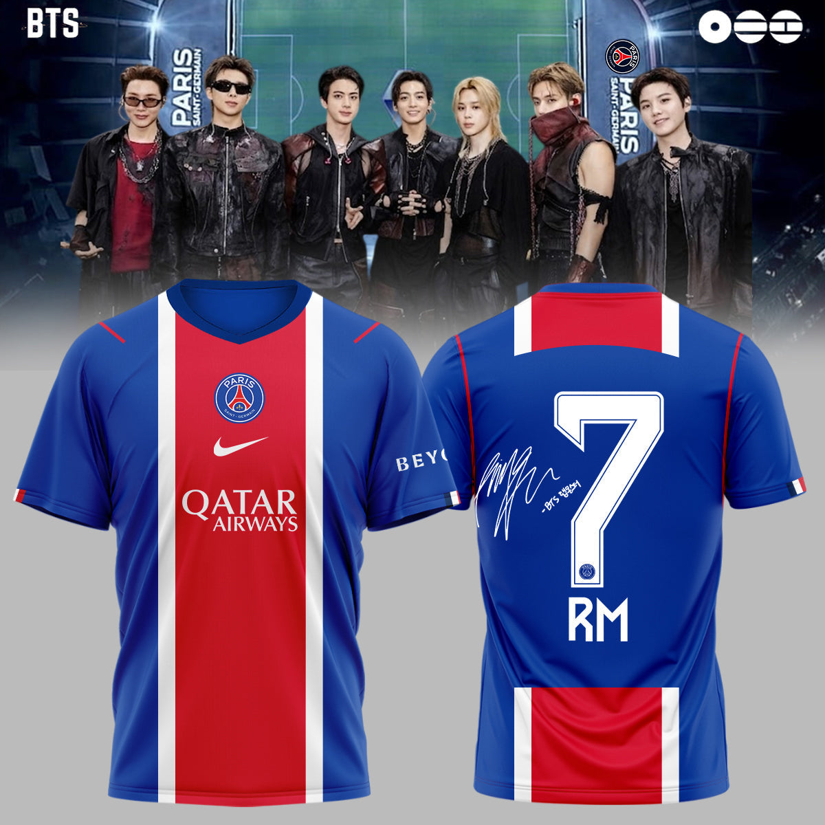 ,BTS x Paris Saint-Germain Jersey