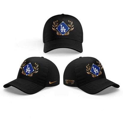 LA.Dodgers 2025 National League Division Series Champions Combo Golden Black Hoodie