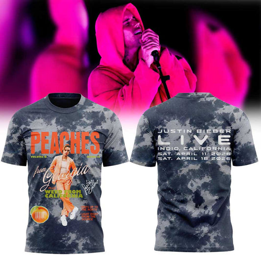 Justin Bieber Coachella 2026 Collection Shirt V5