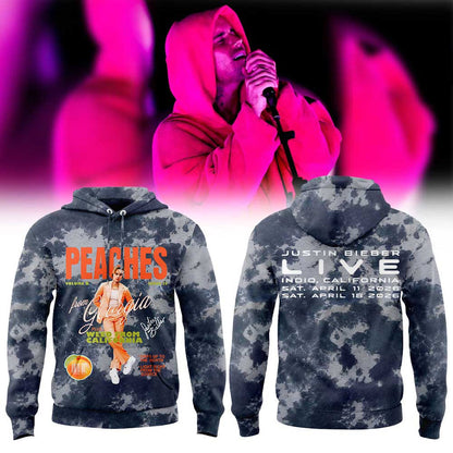 Justin Bieber Coachella 2026 Collection Hoodie