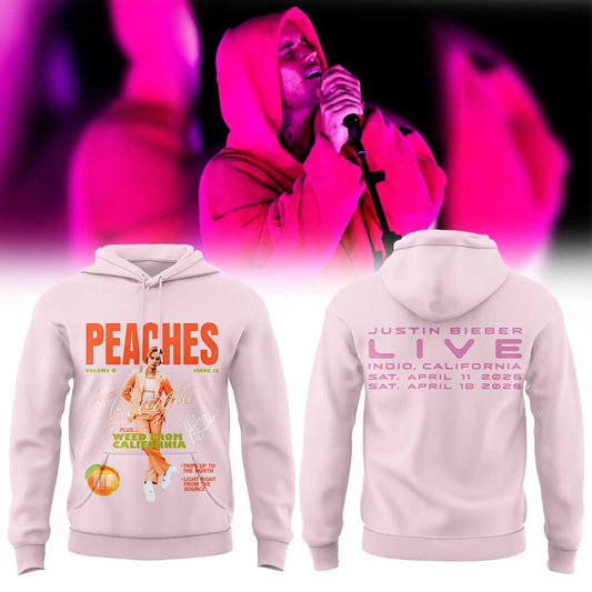 Justin Bieber Coachella 2026 Collection Hoodie