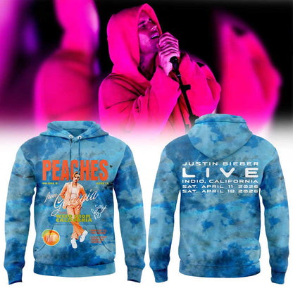 Justin Bieber Coachella 2026 Collection Hoodie