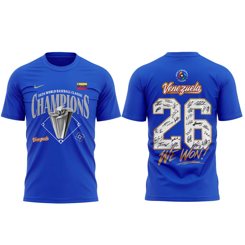 Team Venezuela 2026 World Baseball Classic Champions Limited Edition Shirt