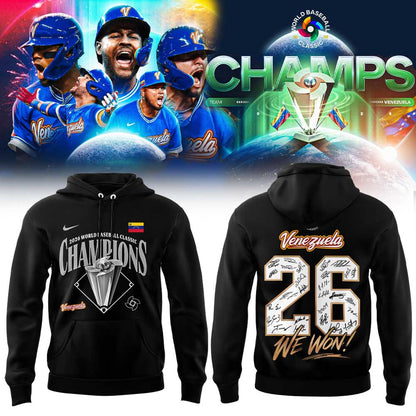 🏆️🏆️🏆 Venezuela Baseball World Baseball Classic Champions