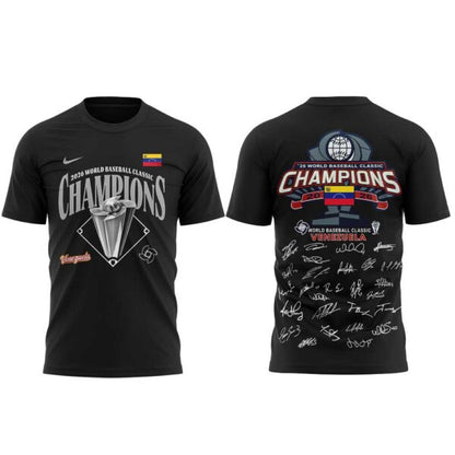 Team Venezuela 2026 World Baseball Classic Champions Limited Edition Shirt