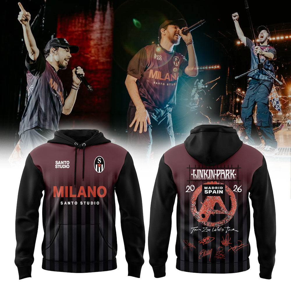 . The concert of Linkin Park in Madrid Hoodie