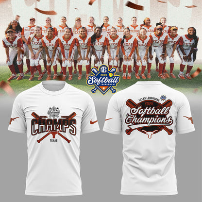 Texas Longhorns 2026 SEC Softball Tournament Champions Locker Room Shirt