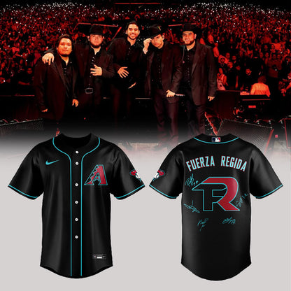 Fuerza Regida THE “THIS IS OUR DREAM” TOUR! ITS SHOW DAY x Arizona Diamondbacks Jersey