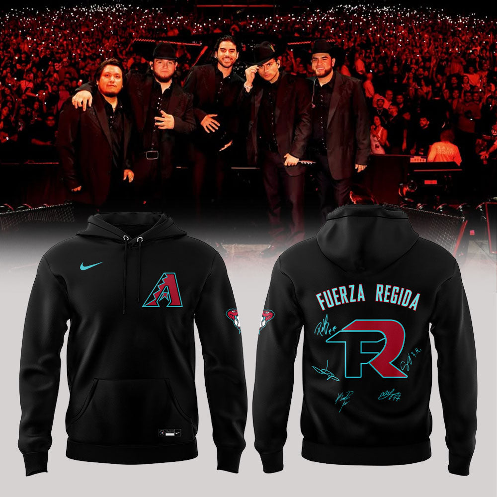 Fuerza Regida THE “THIS IS OUR DREAM” TOUR! ITS SHOW DAY x Arizona Diamondbacks Hoodie