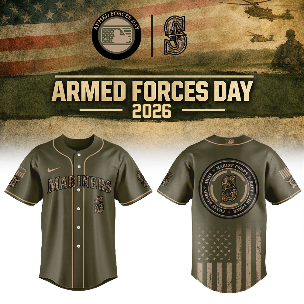 S Mariners Armed Forces Day 2026 Limited Jersey