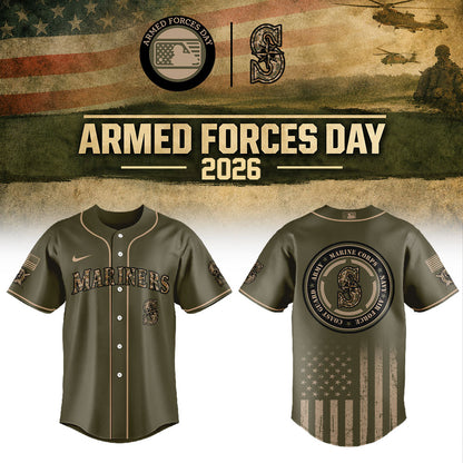 S Mariners Armed Forces Day 2026 Limited Jersey