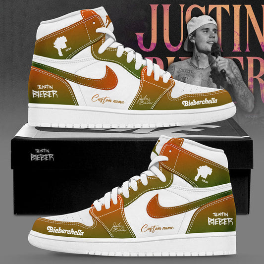 Justin Bieber is scheduled to headline Coachella 2026 Custom Name Shoes JD