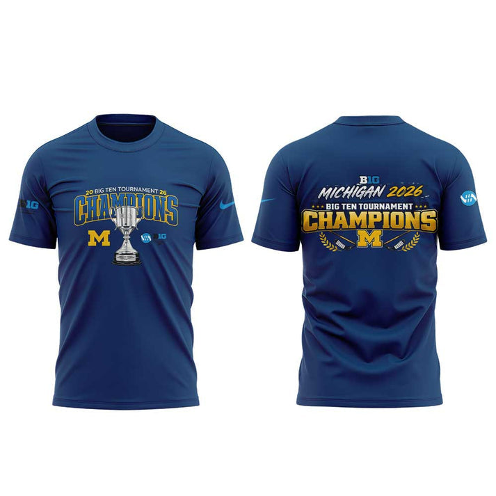 Limited Edition Michigan The Hockey Tournament Champions 2026 Tshirt