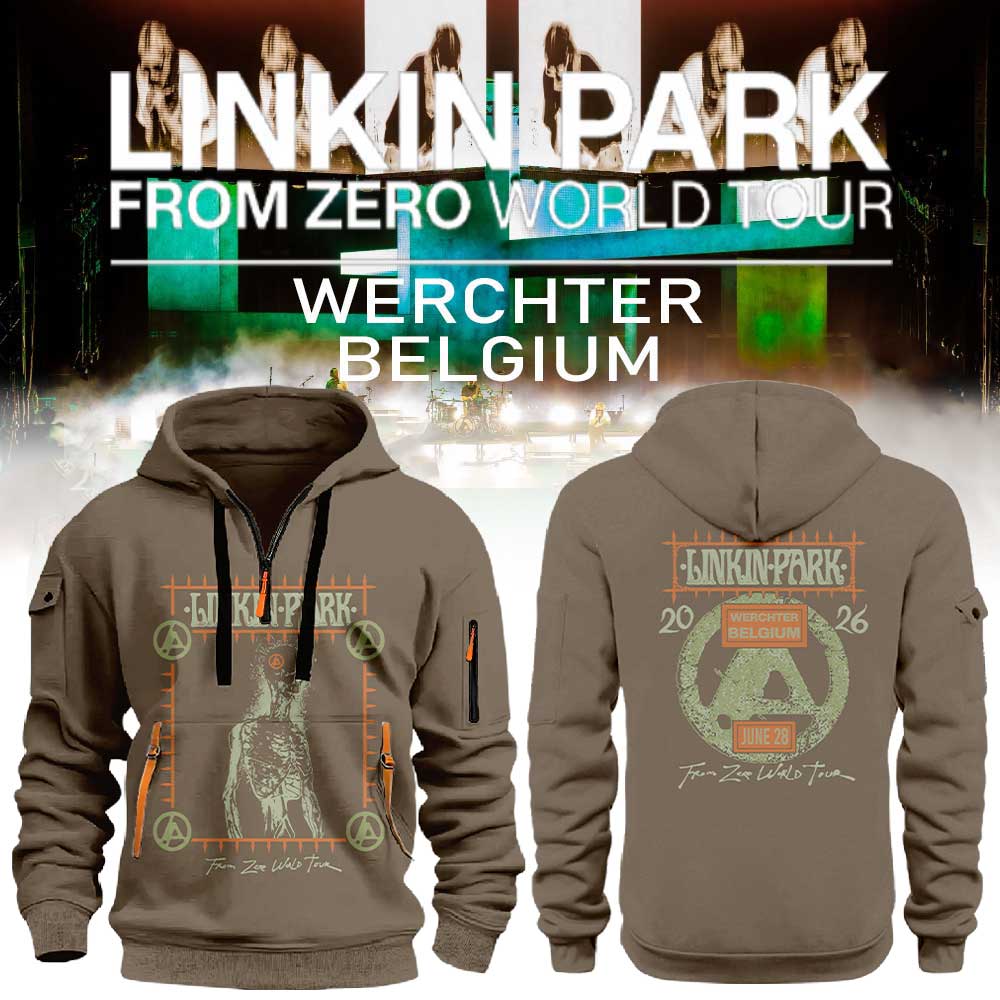 LINKIN PARK From Zero World Tour in Werchter at Werchter Parklife in Belgium Hoodie
