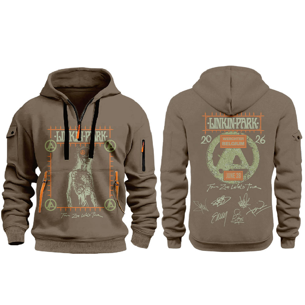 LINKIN PARK From Zero World Tour in Werchter at Werchter Parklife in Belgium Hoodie V2