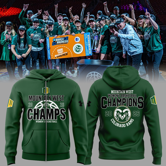 Limited Edition CSUWBasketball Champions ZIP Hoodie