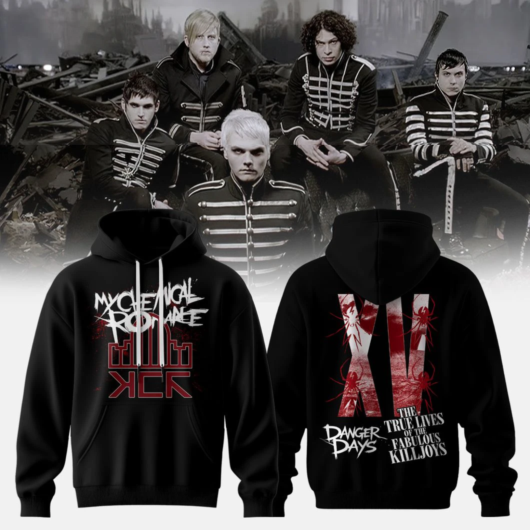 Limited Edition MCR The Black Parade 2026 Tour Hoodie