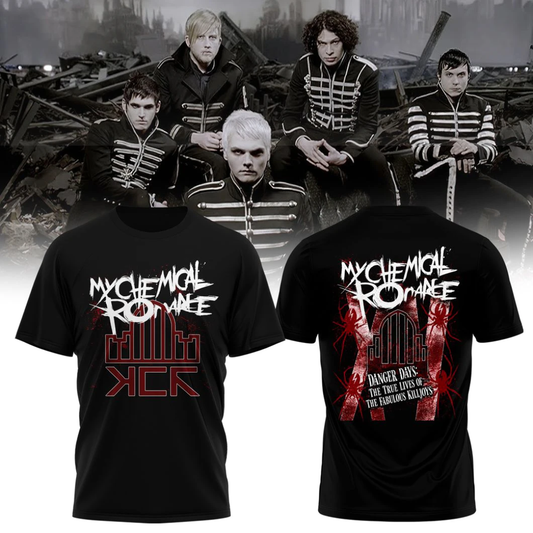 Limited Edition MCR The Black Parade 2026 Tour TShirt