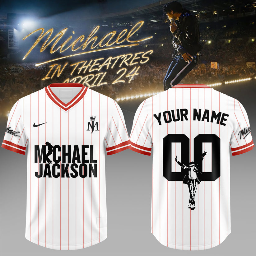 Michael Jackson Customize Football Jersey – Special Movie Edition
