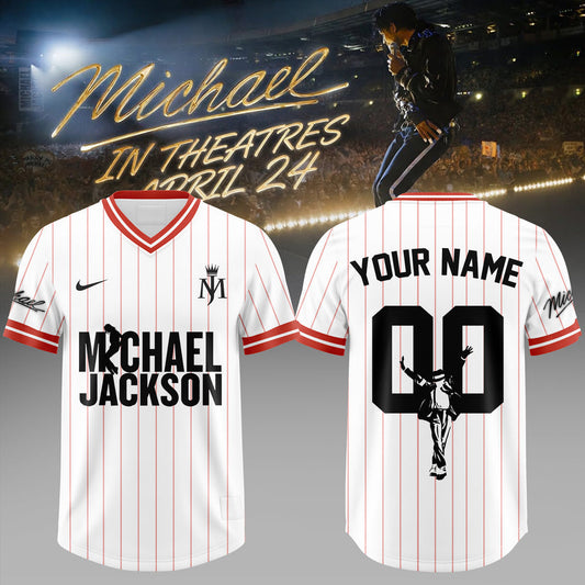 Michael Jackson Customize Football Jersey – Special Movie Edition