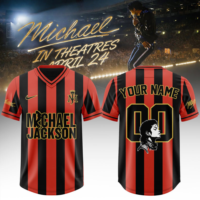Michael Jackson Customize Football Jersey – Special Movie Edition