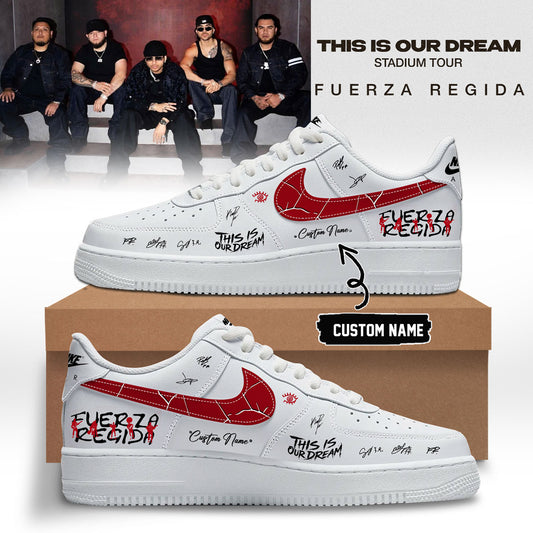 'Fuerza Regida “This Is Our Dream Stadium Tour” 2026 Limited Edition Signature – Shoes