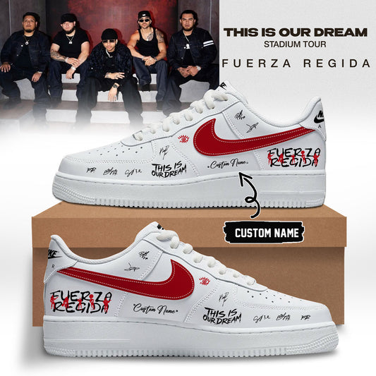 'Fuerza Regida “This Is Our Dream Stadium Tour” 2026 Limited Edition Signature – Shoes