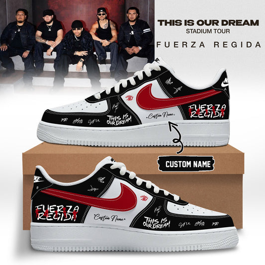 'Fuerza Regida “This Is Our Dream Stadium Tour” 2026 Limited Edition Signature – Shoes